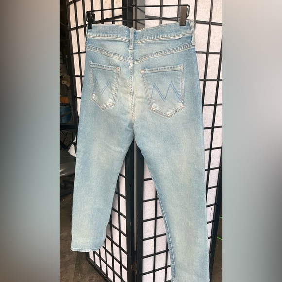 MOTHER Women's Light Blue Jeans MOTHER
THE SCRAPPER ANKLE size 27 - Picture 5 of 7